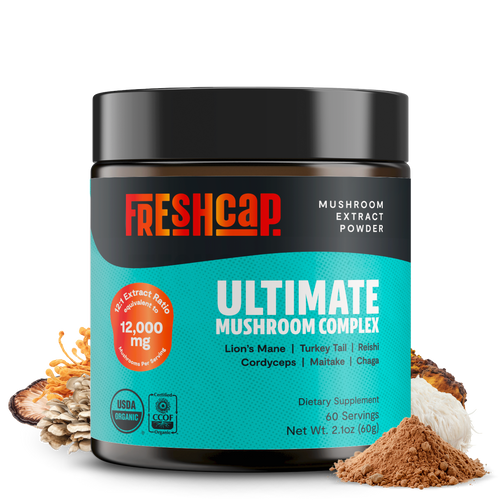 Ultimate Mushroom Complex Powder by FreshCap Mushrooms