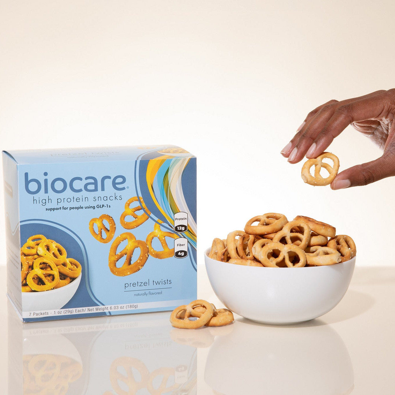High Protein Pretzel Twists by Biocare
