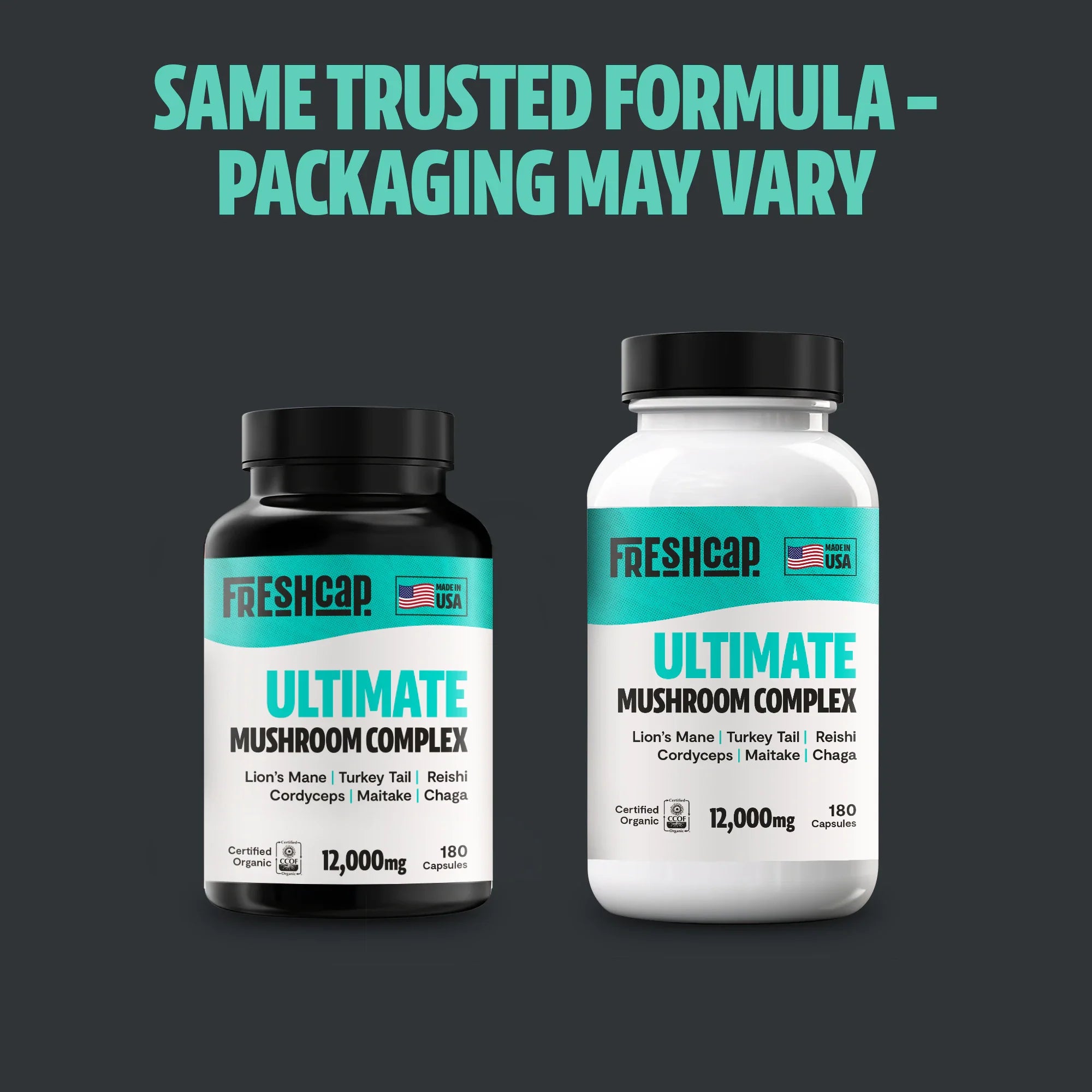 Ultimate Mushroom Complex Capsules by FreshCap Mushrooms
