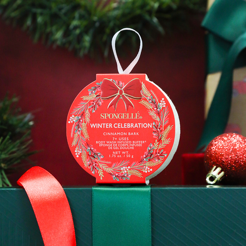 Winter Celebration - Cinnamon Bark | Holiday Wreath by Spongellé